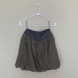 J Crew Army Green Mini Skirt
